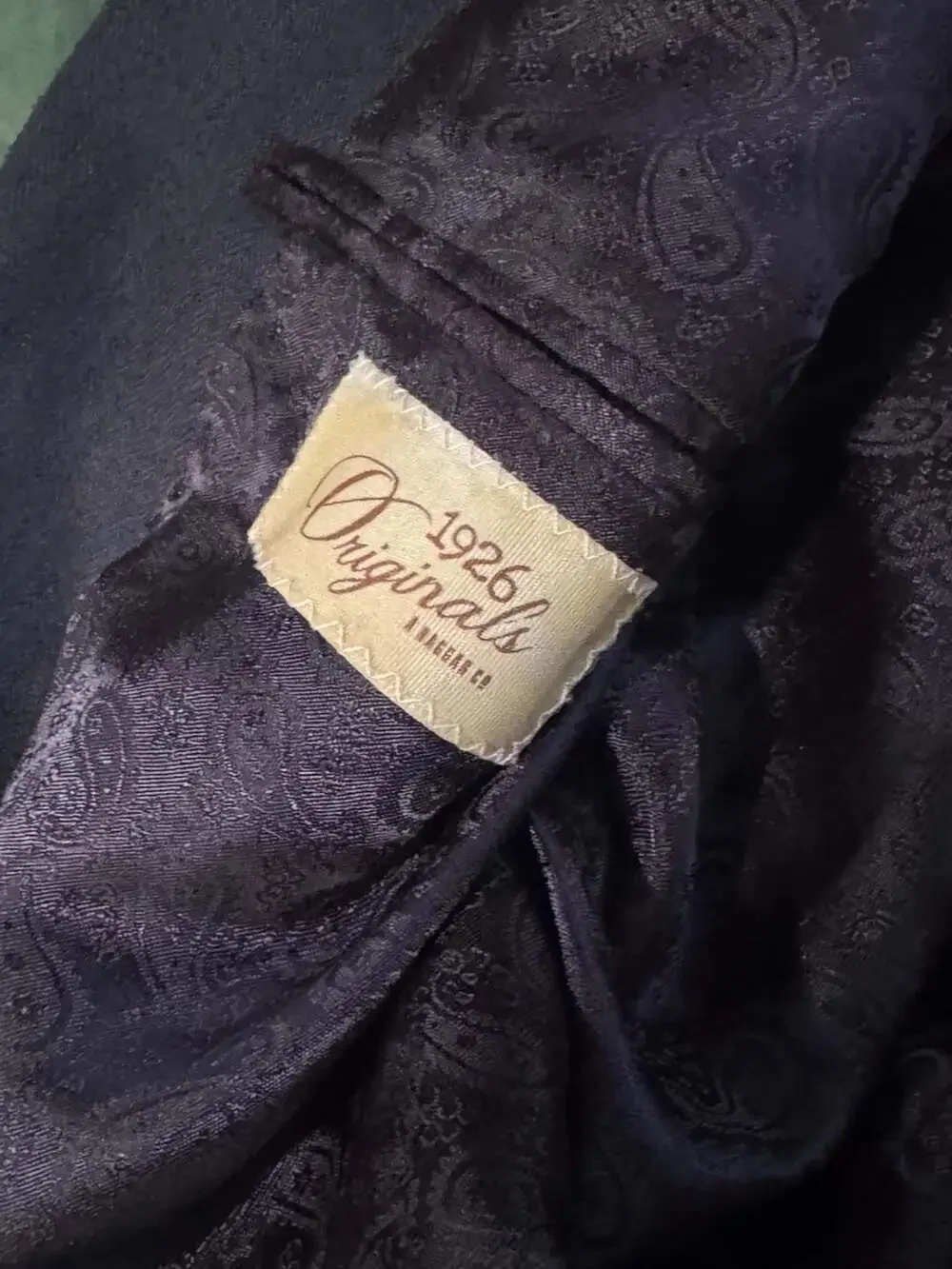 Old Money Herringbone Blazer Dark Academia Heritage Sport Coat Men’s S 38